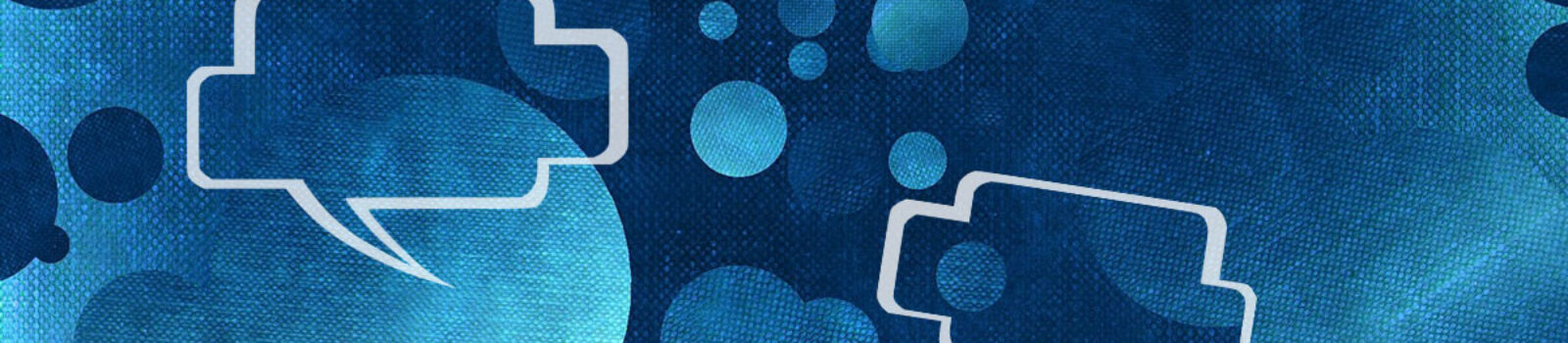 Transparent Communication Header bubbles